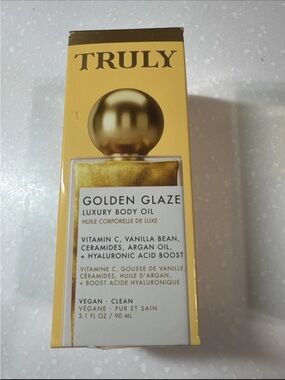 TRULY Golden Glaze Luxury Body Oil — Gold